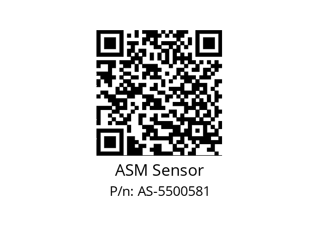   ASM Sensor AS-5500581