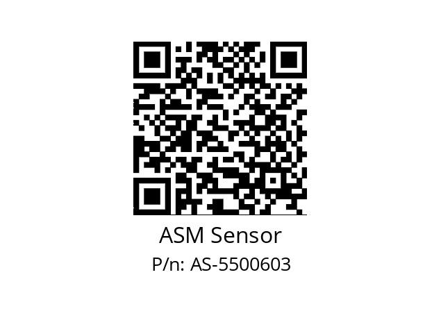   ASM Sensor AS-5500603