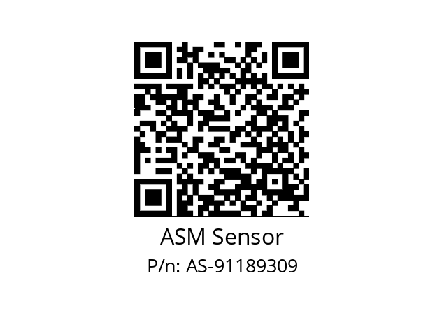   ASM Sensor AS-91189309