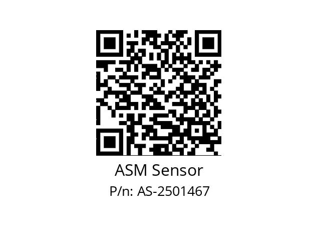   ASM Sensor AS-2501467