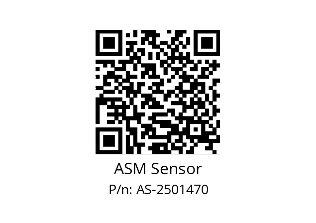   ASM Sensor AS-2501470