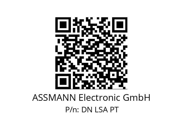   ASSMANN Electronic GmbH DN LSA PT