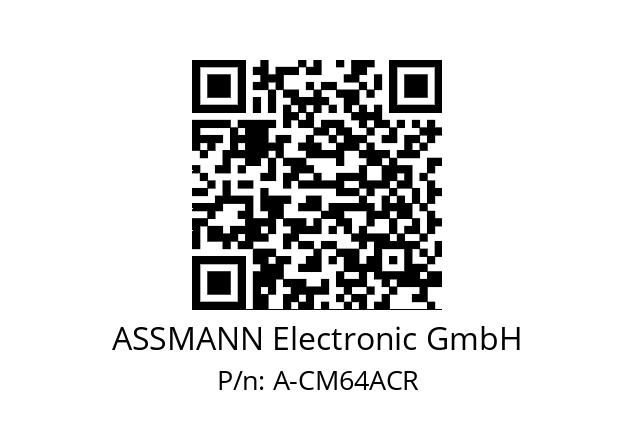   ASSMANN Electronic GmbH A-CM64ACR