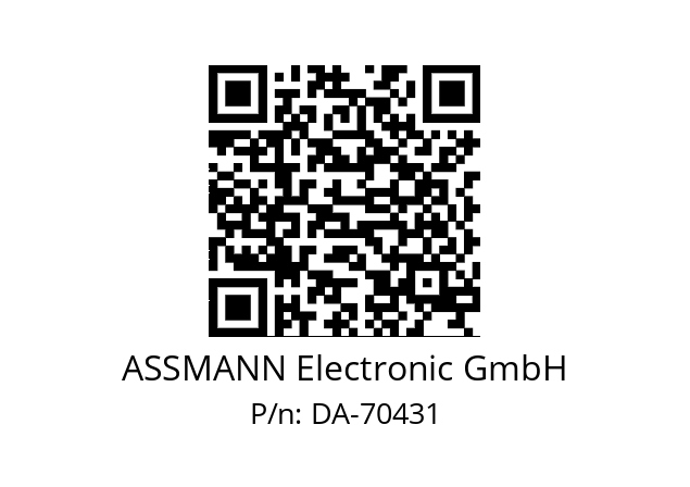   ASSMANN Electronic GmbH DA-70431