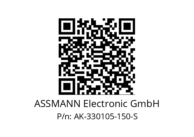   ASSMANN Electronic GmbH AK-330105-150-S