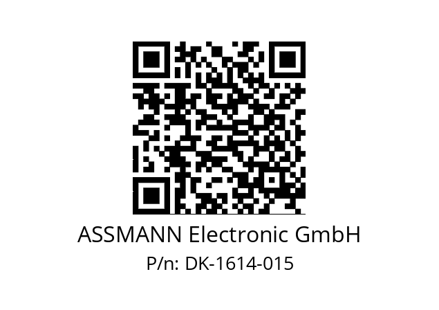   ASSMANN Electronic GmbH DK-1614-015