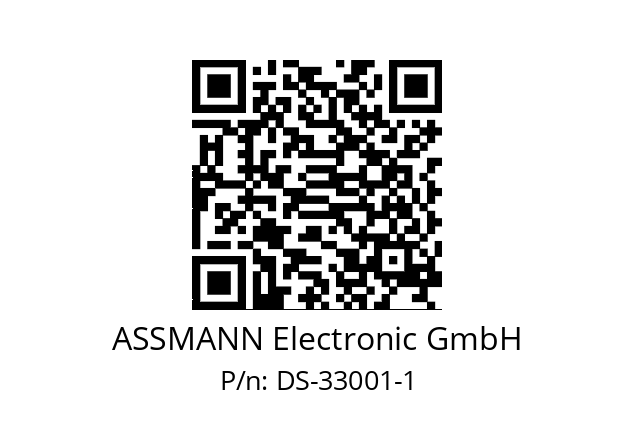   ASSMANN Electronic GmbH DS-33001-1