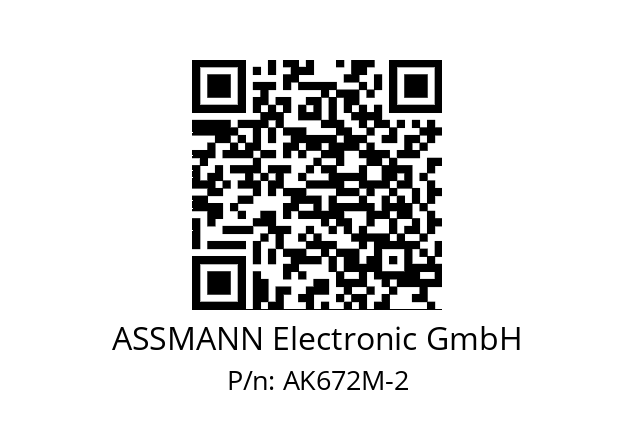   ASSMANN Electronic GmbH AK672M-2