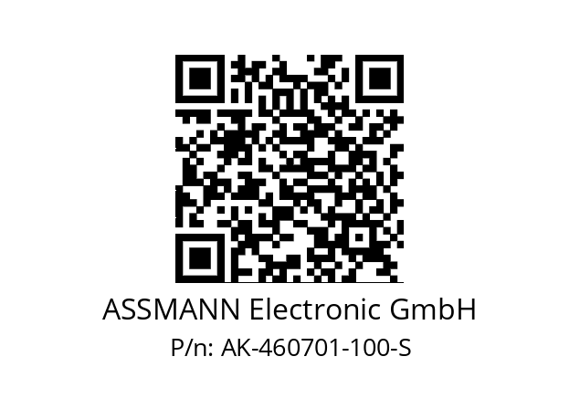   ASSMANN Electronic GmbH AK-460701-100-S