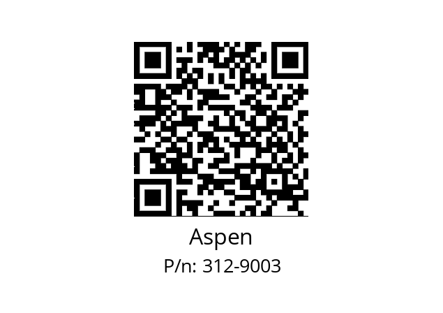   Aspen 312-9003