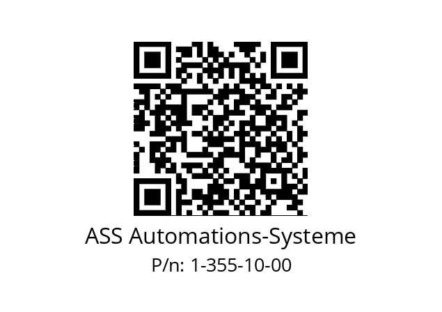   ASS Automations-Systeme 1-355-10-00