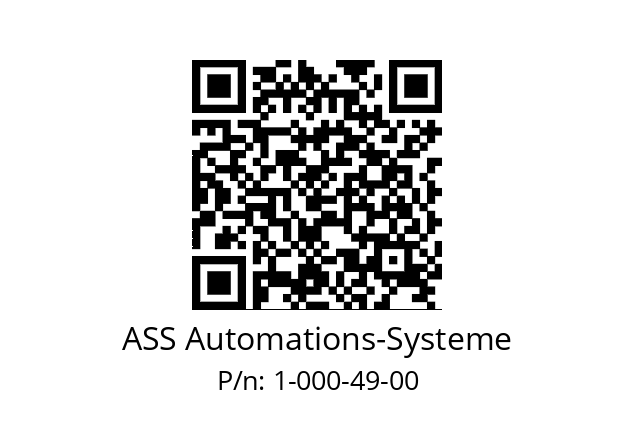   ASS Automations-Systeme 1-000-49-00