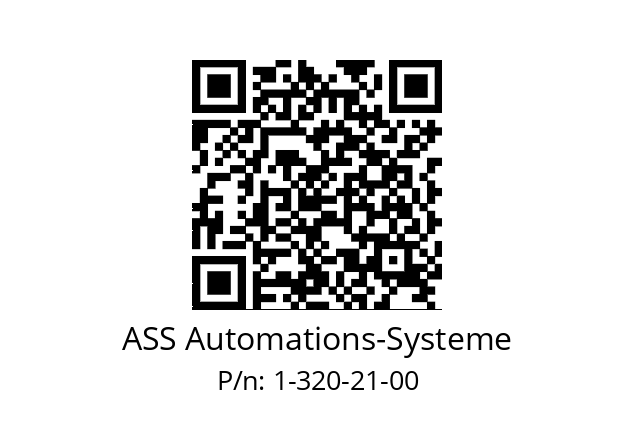   ASS Automations-Systeme 1-320-21-00