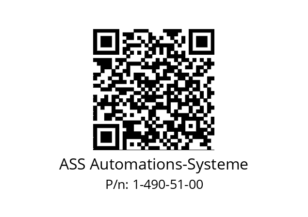   ASS Automations-Systeme 1-490-51-00