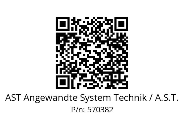   AST Angewandte System Technik / A.S.T. 570382