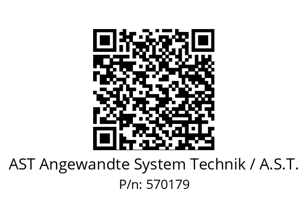   AST Angewandte System Technik / A.S.T. 570179