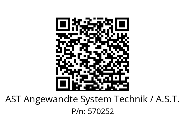   AST Angewandte System Technik / A.S.T. 570252