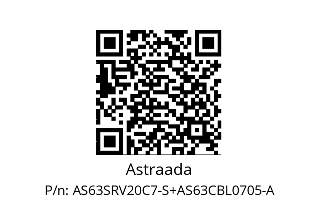   Astraada AS63SRV20C7-S+AS63CBL0705-A