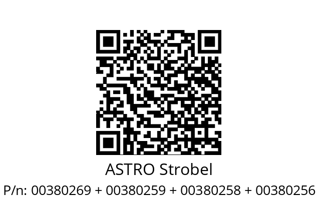   ASTRO Strobel 00380269 + 00380259 + 00380258 + 00380256