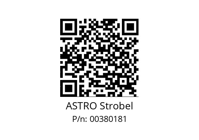   ASTRO Strobel 00380181