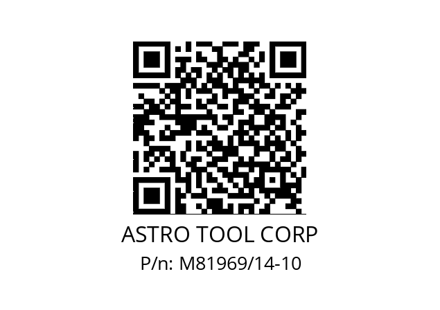   ASTRO TOOL CORP М81969/14-10