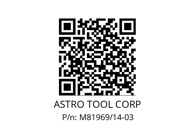   ASTRO TOOL CORP M81969/14-03