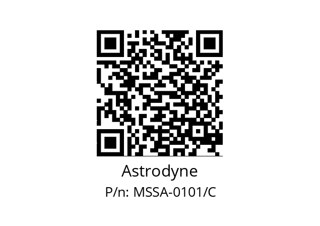   Astrodyne MSSA-0101/C