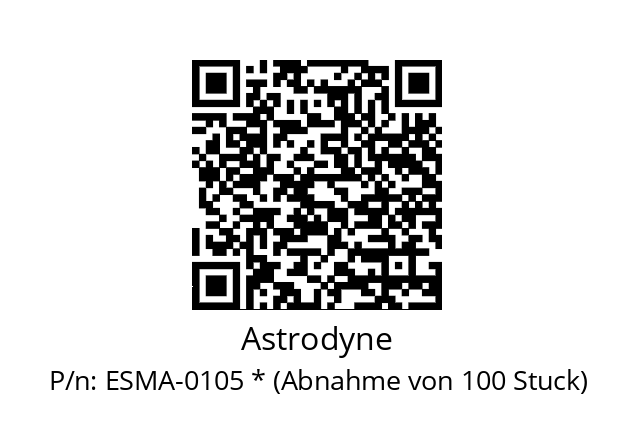   Astrodyne ESMA-0105 * (Abnahme von 100 Stuck)