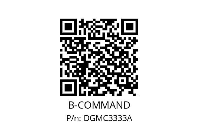   B-COMMAND DGMC3333A