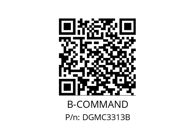   B-COMMAND DGMC3313B