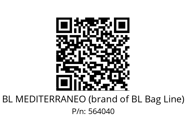   BL MEDITERRANEO (brand of BL Bag Line) 564040