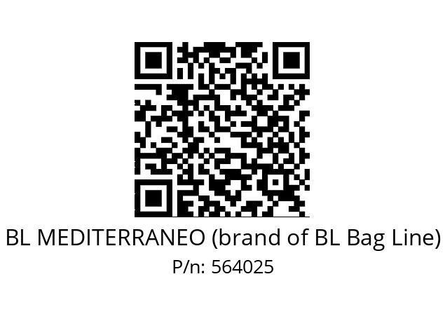   BL MEDITERRANEO (brand of BL Bag Line) 564025