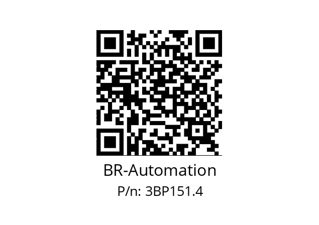   BR-Automation 3BP151.4