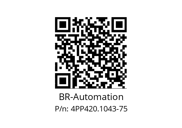   BR-Automation 4PP420.1043-75