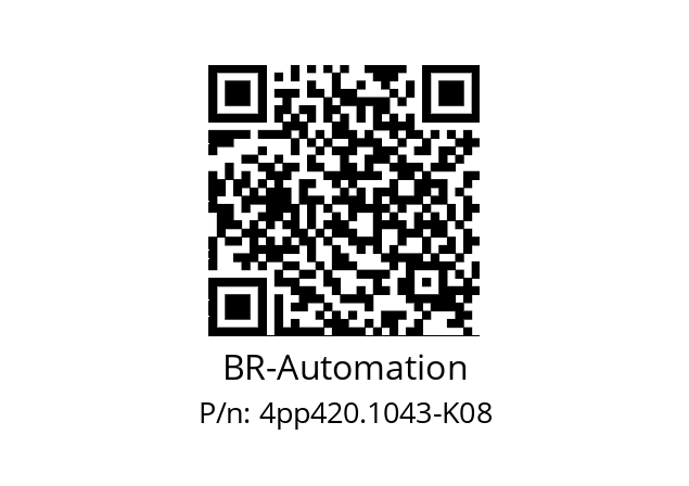   BR-Automation 4pp420.1043-K08