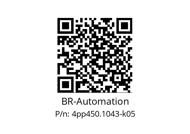   BR-Automation 4pp450.1043-k05