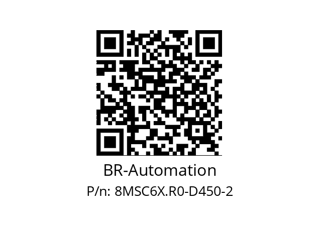   BR-Automation 8MSC6X.R0-D450-2