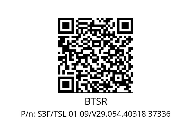   BTSR S3F/TSL 01 09/V29.054.40318 37336