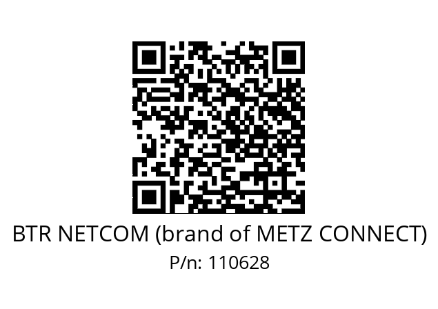   BTR NETCOM (brand of METZ CONNECT) 110628