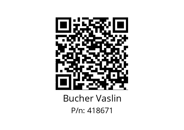   Bucher Vaslin 418671