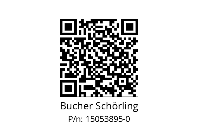   Bucher Schörling 15053895-0