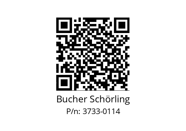   Bucher Schörling 3733-0114