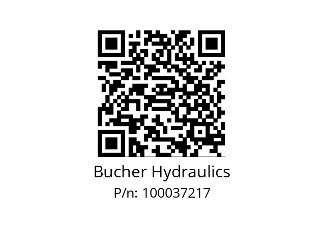   Bucher Hydraulics 100037217