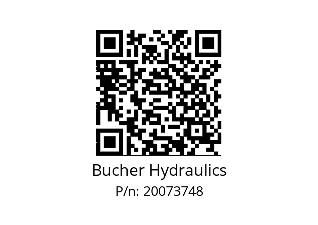   Bucher Hydraulics 20073748