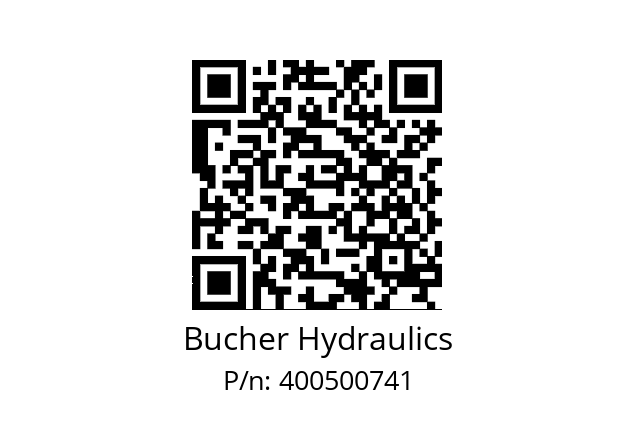   Bucher Hydraulics 400500741