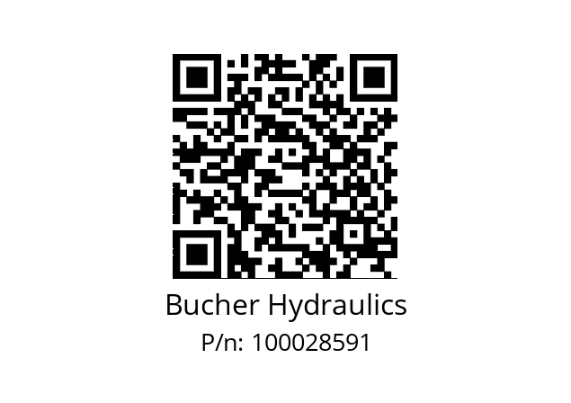   Bucher Hydraulics 100028591