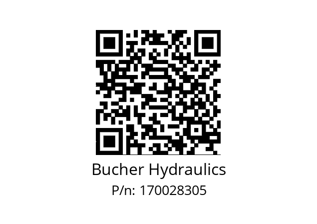   Bucher Hydraulics 170028305