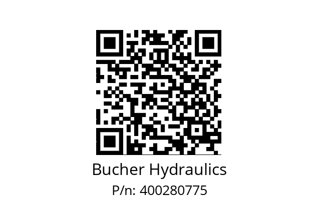   Bucher Hydraulics 400280775