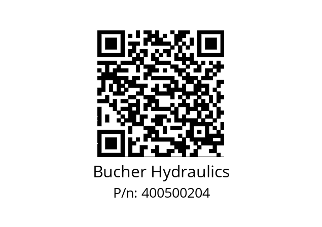   Bucher Hydraulics 400500204