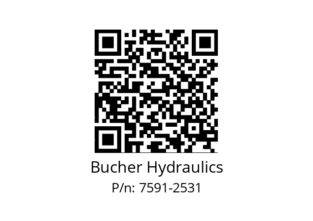   Bucher Hydraulics 7591-2531